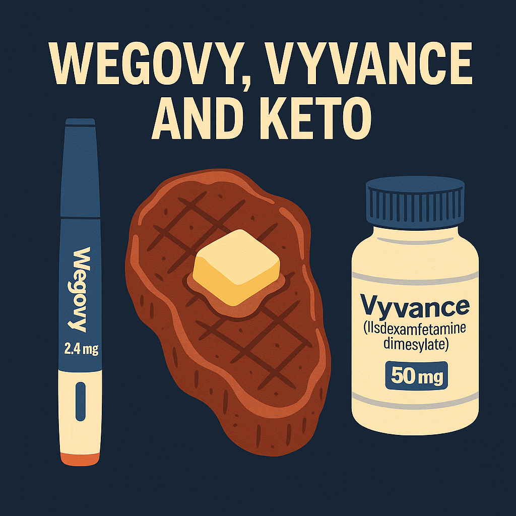 Wegovy, Vyvance and Keto