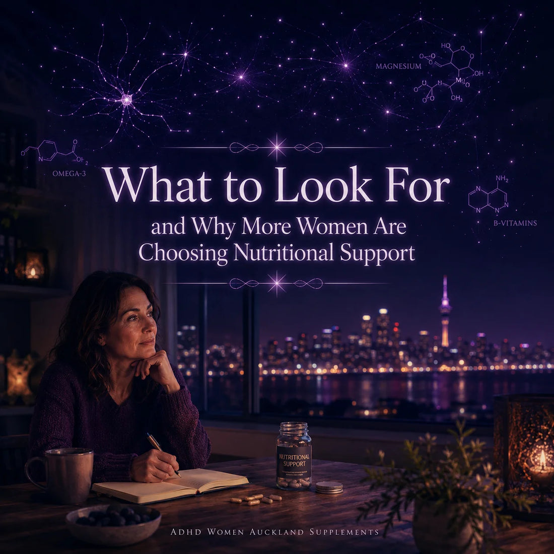 ADHD Women Auckland Supplements