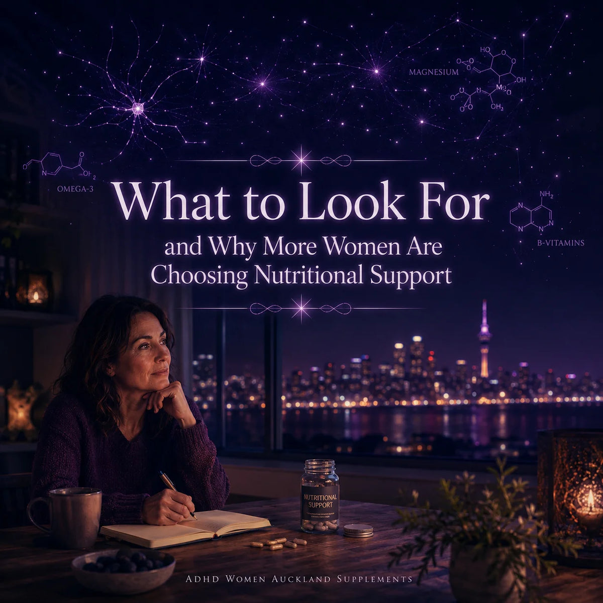 ADHD Women Auckland Supplements